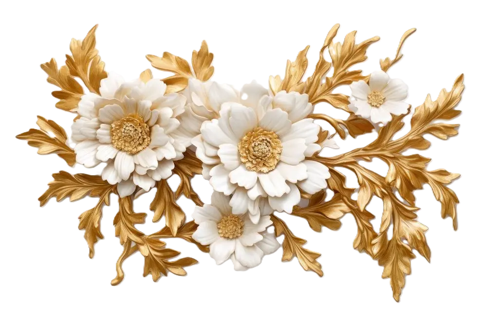 Elegant ornamental motif representing Royal Beautifier Enterprises